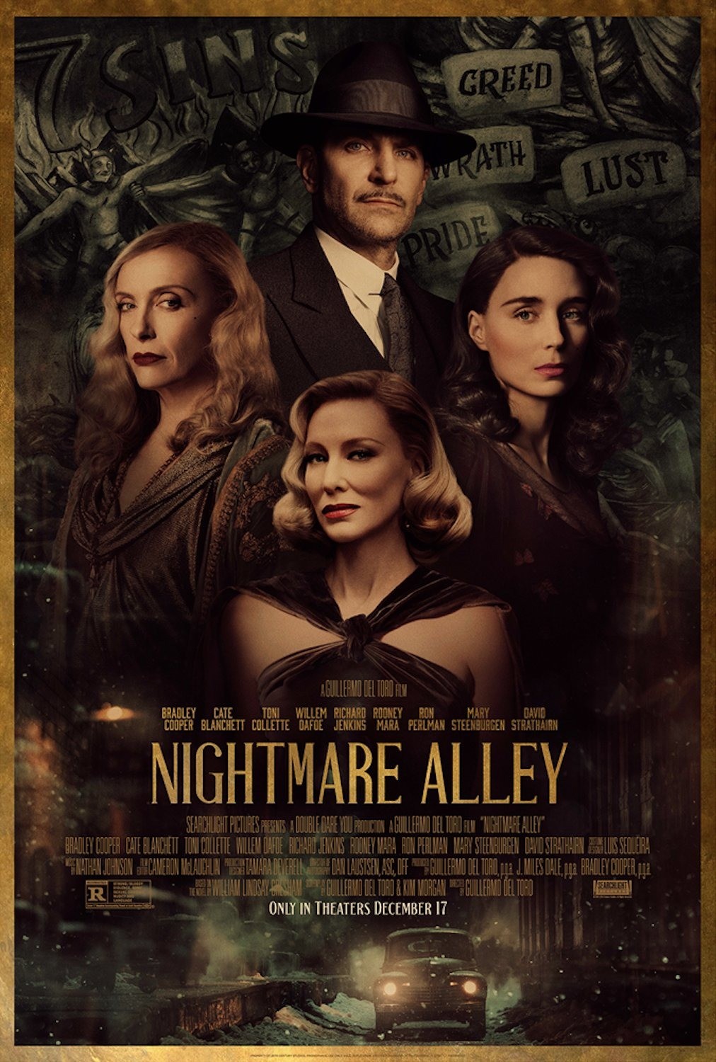 Аллея кошмаров / Nightmare Alley (2021) отзывы. Рецензии. Новости кино. Актеры фильма Аллея кошмаров. Отзывы о фильме Аллея кошмаров