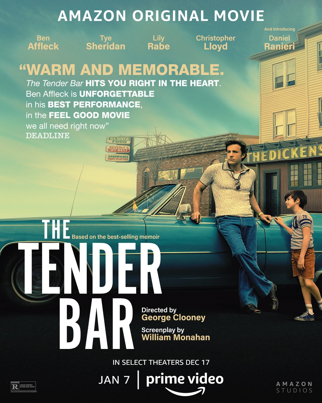 Нежный бар / The Tender Bar (2021) отзывы. Рецензии. Новости кино. Актеры фильма Нежный бар. Отзывы о фильме Нежный бар