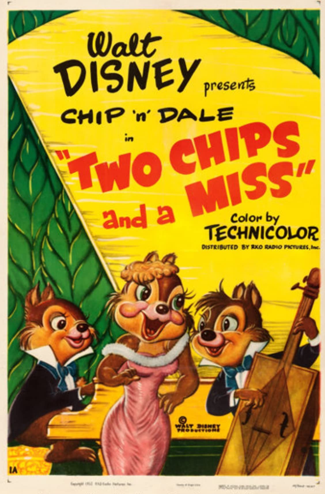 Два бурундука и одна мисс / Two Chips and a Miss (1952) отзывы. Рецензии. Новости кино. Актеры фильма Два бурундука и одна мисс. Отзывы о фильме Два бурундука и одна мисс