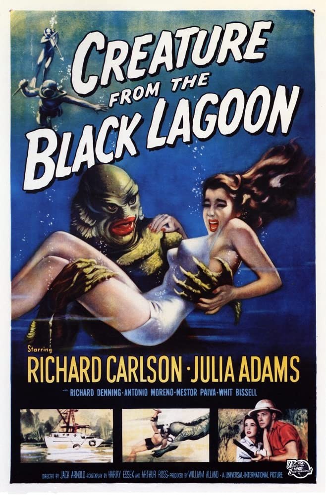 Тварь из Черной Лагуны / Creature from the Black Lagoon (1954) отзывы. Рецензии. Новости кино. Актеры фильма Тварь из Черной Лагуны. Отзывы о фильме Тварь из Черной Лагуны