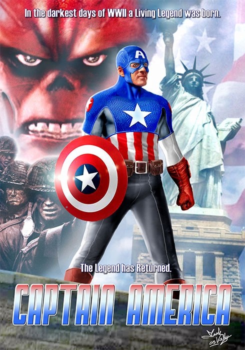 Капитан Америка: постер N190760