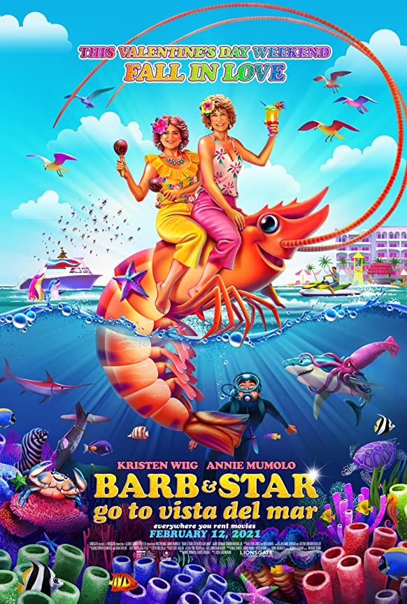 Барб и Звезда едут в Виста дель Мар / Barb and Star Go to Vista Del Mar (2021) отзывы. Рецензии. Новости кино. Актеры фильма Барб и Звезда едут в Виста дель Мар. Отзывы о фильме Барб и Звезда едут в Виста дель Мар