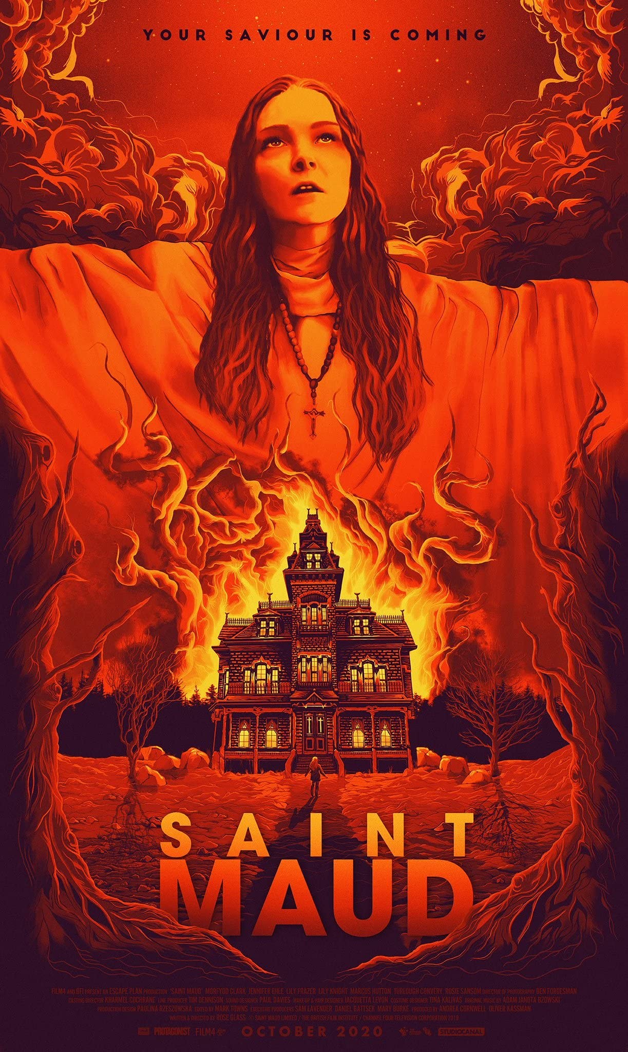 Спасительница / Saint Maud (2019) отзывы. Рецензии. Новости кино. Актеры фильма Спасительница. Отзывы о фильме Спасительница