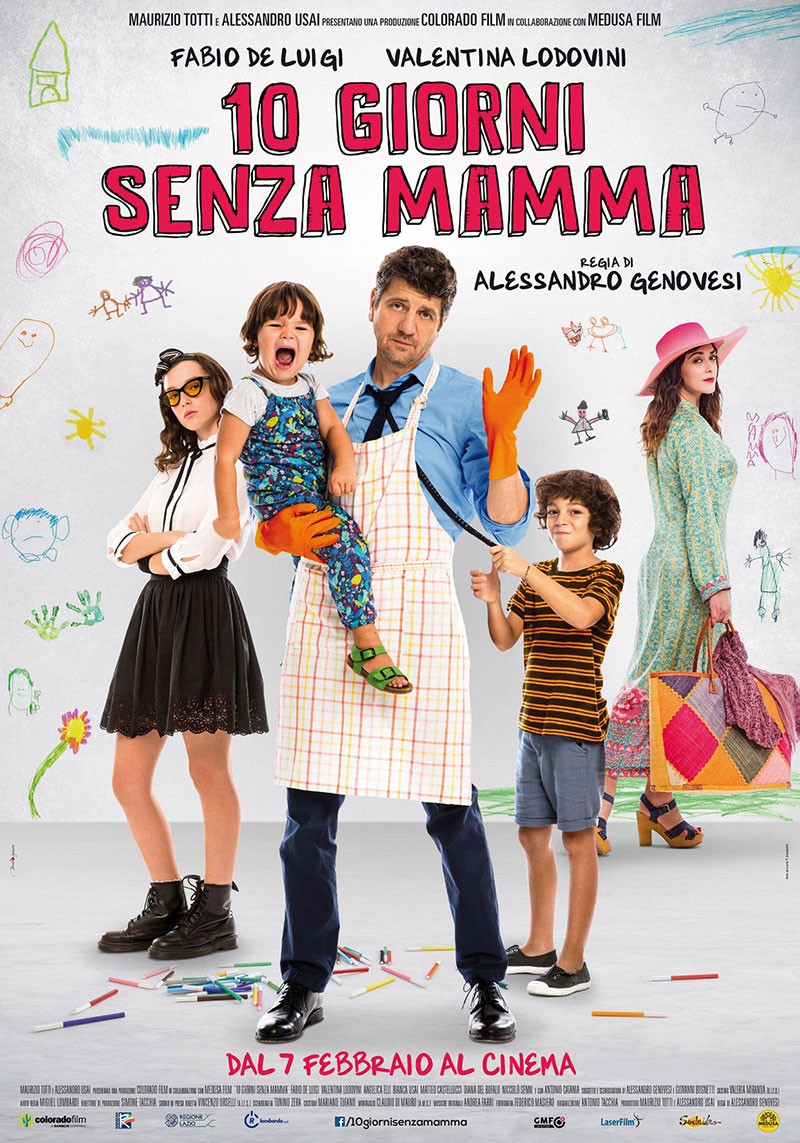 Папа за маму / 10 giorni senza mamma (2019) отзывы. Рецензии. Новости кино. Актеры фильма Папа за маму. Отзывы о фильме Папа за маму