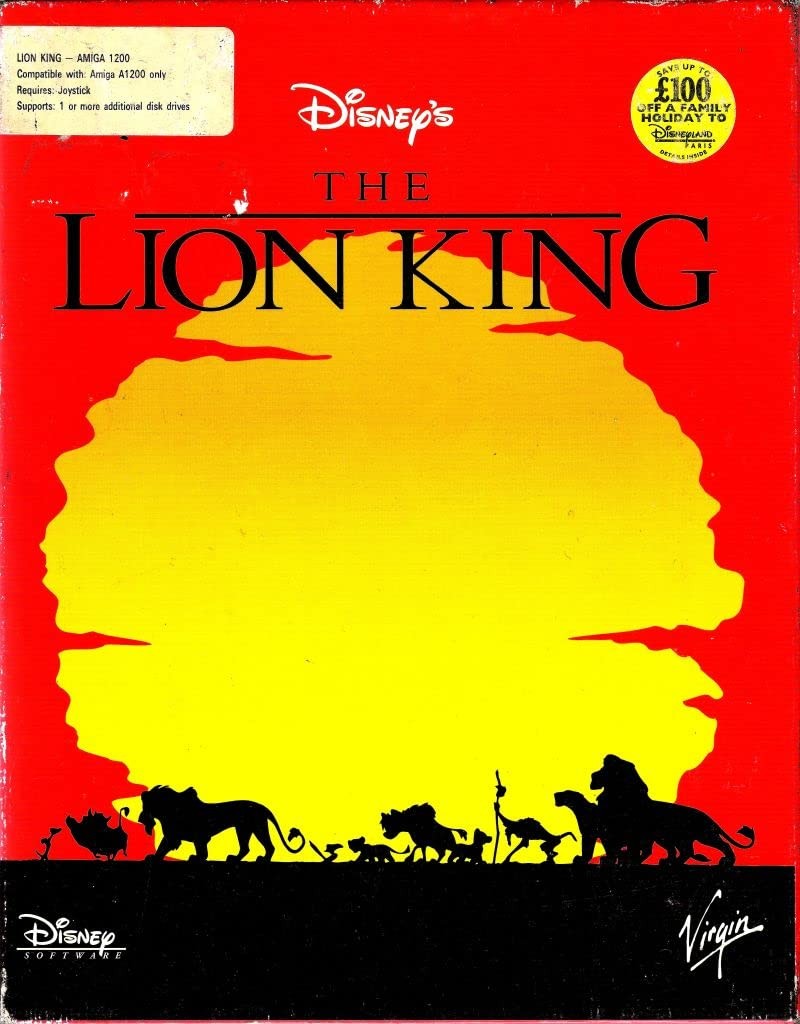 Обложка N183732 к игре The Lion King (1994)