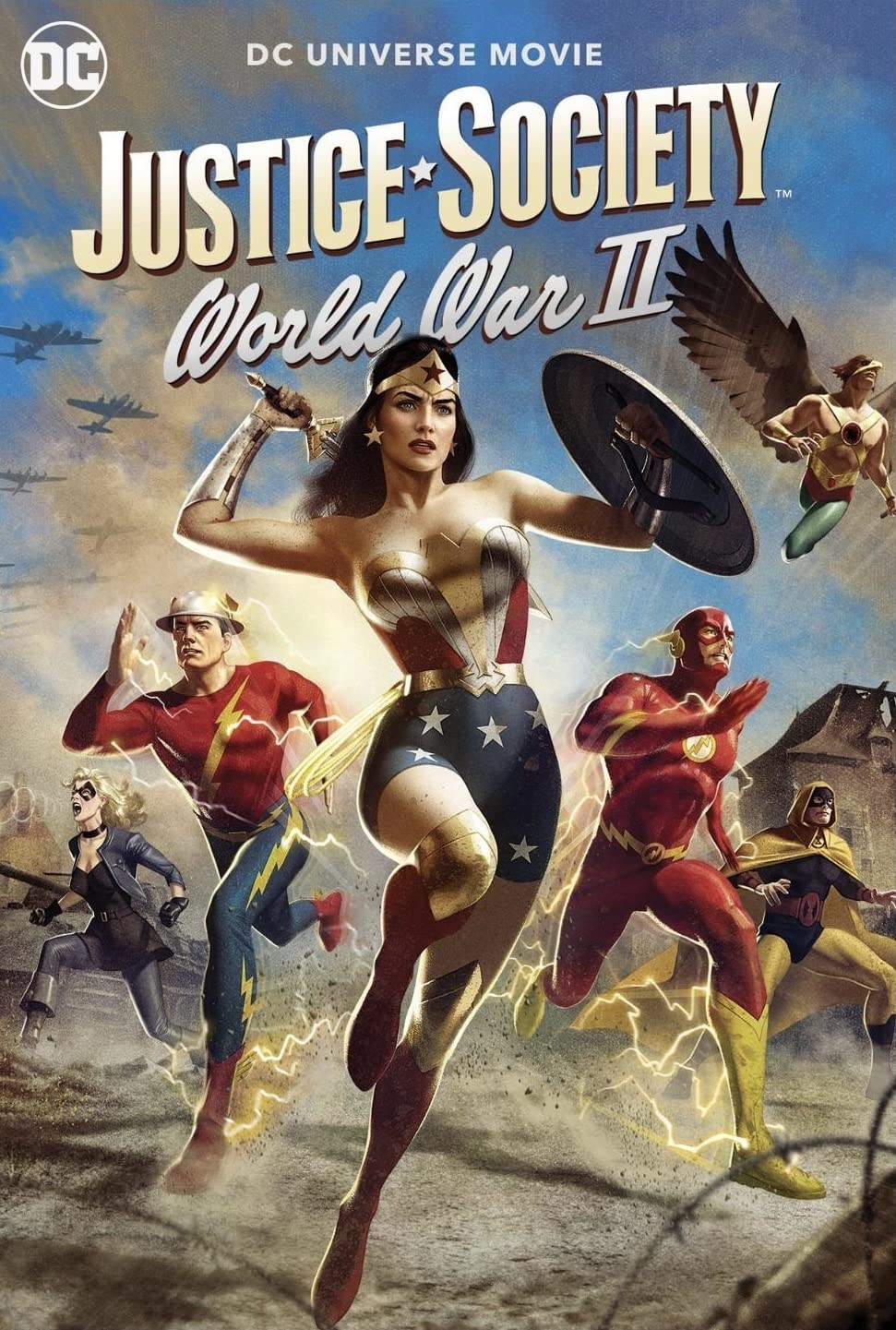 Общество справедливости: Вторая мировая война: постер N185103