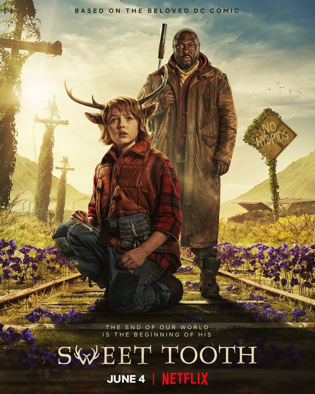 Sweet Tooth: мальчик с оленьими рогами: постер N185540