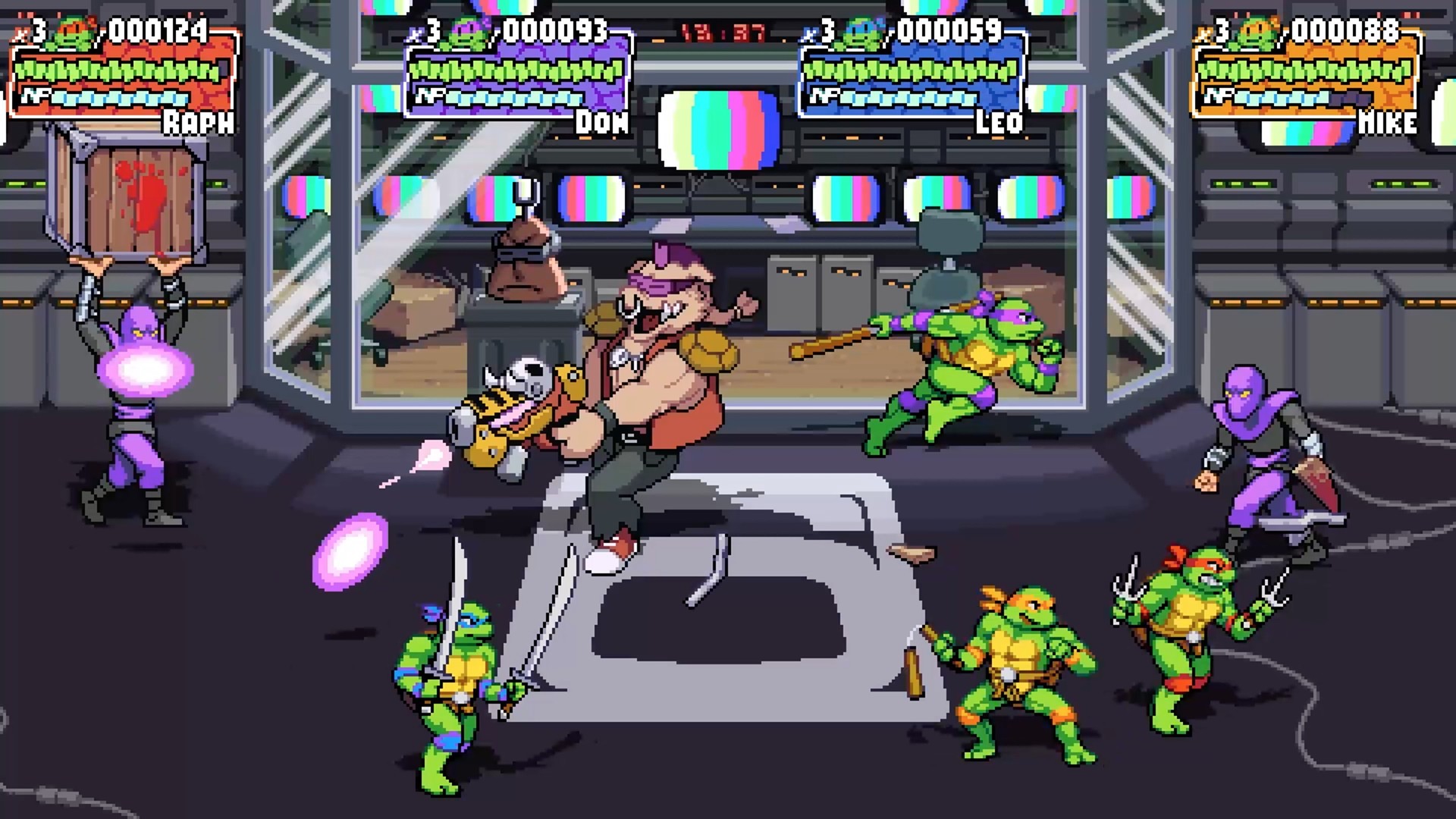 Игра Teenage Mutant Ninja Turtles: Shredder`s Revenge (2021). Скриншот N190274