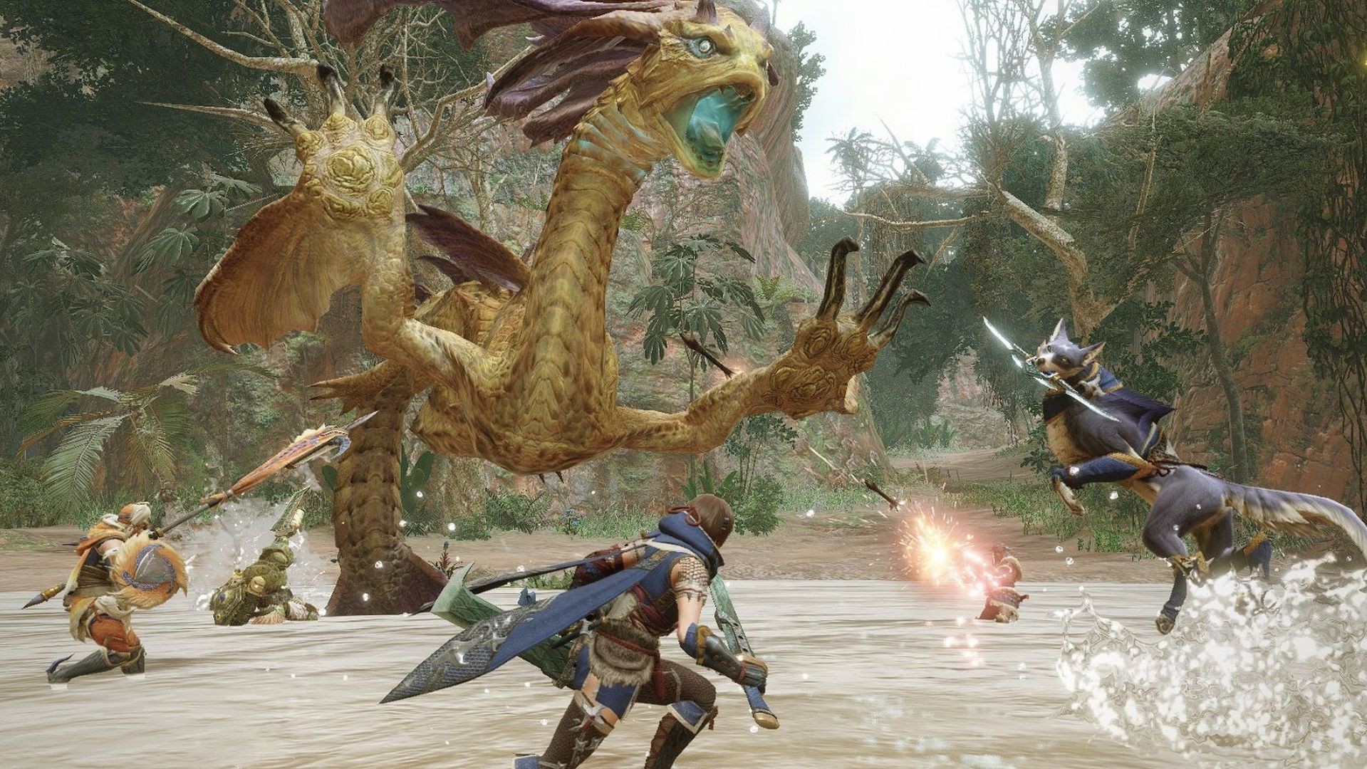Игра Monster Hunter: Rise (2021). Скриншот N193586