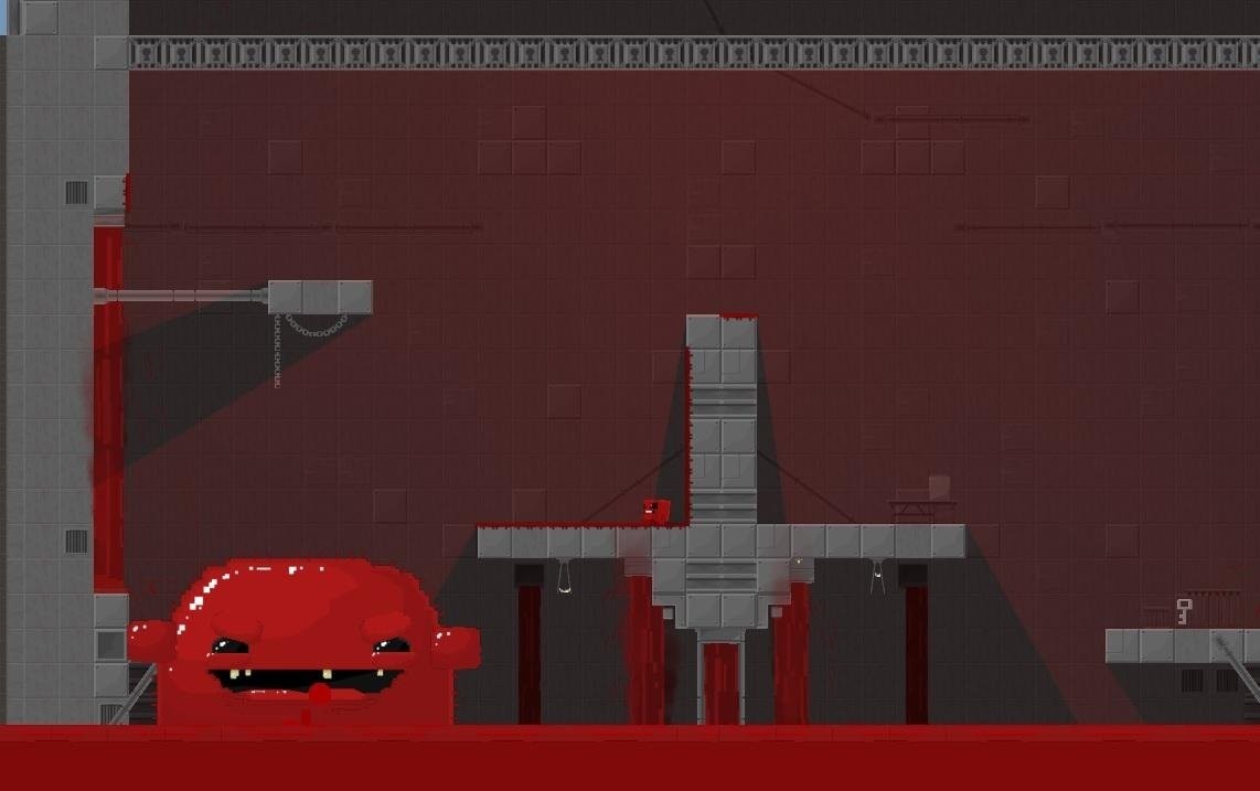 Игра Super Meat Boy (2010). Скриншот N180410