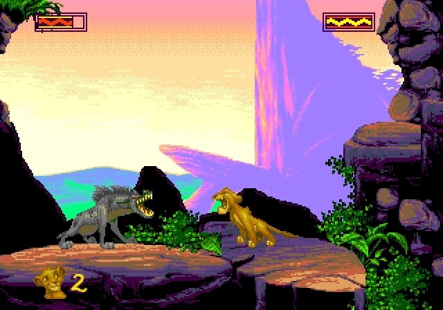 Скриншот N183735 из игры The Lion King (1994)