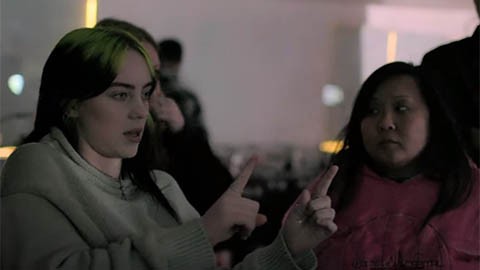 Кадр к фильму Билли Айлиш: Слегка размытый мир / Billie Eilish: The World`s a Little Blurry