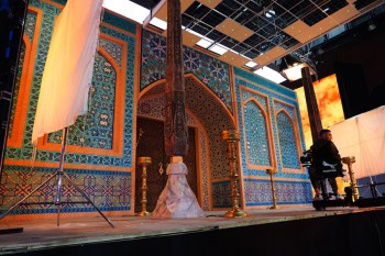 На Ташкентском кинофестивале представили панорамный съемочный павильон