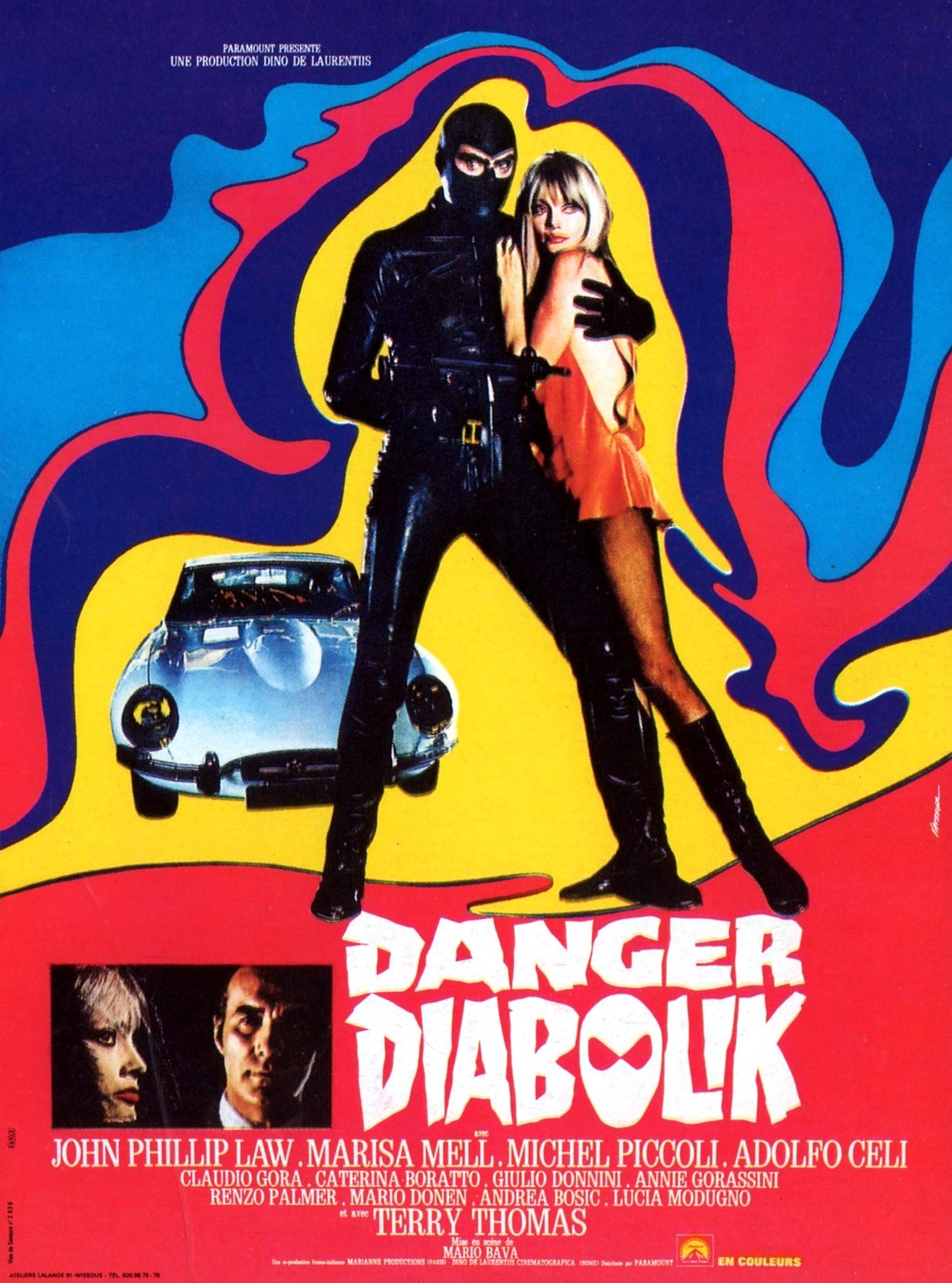 Дьяболик / Diabolik (1968) отзывы. Рецензии. Новости кино. Актеры фильма Дьяболик. Отзывы о фильме Дьяболик