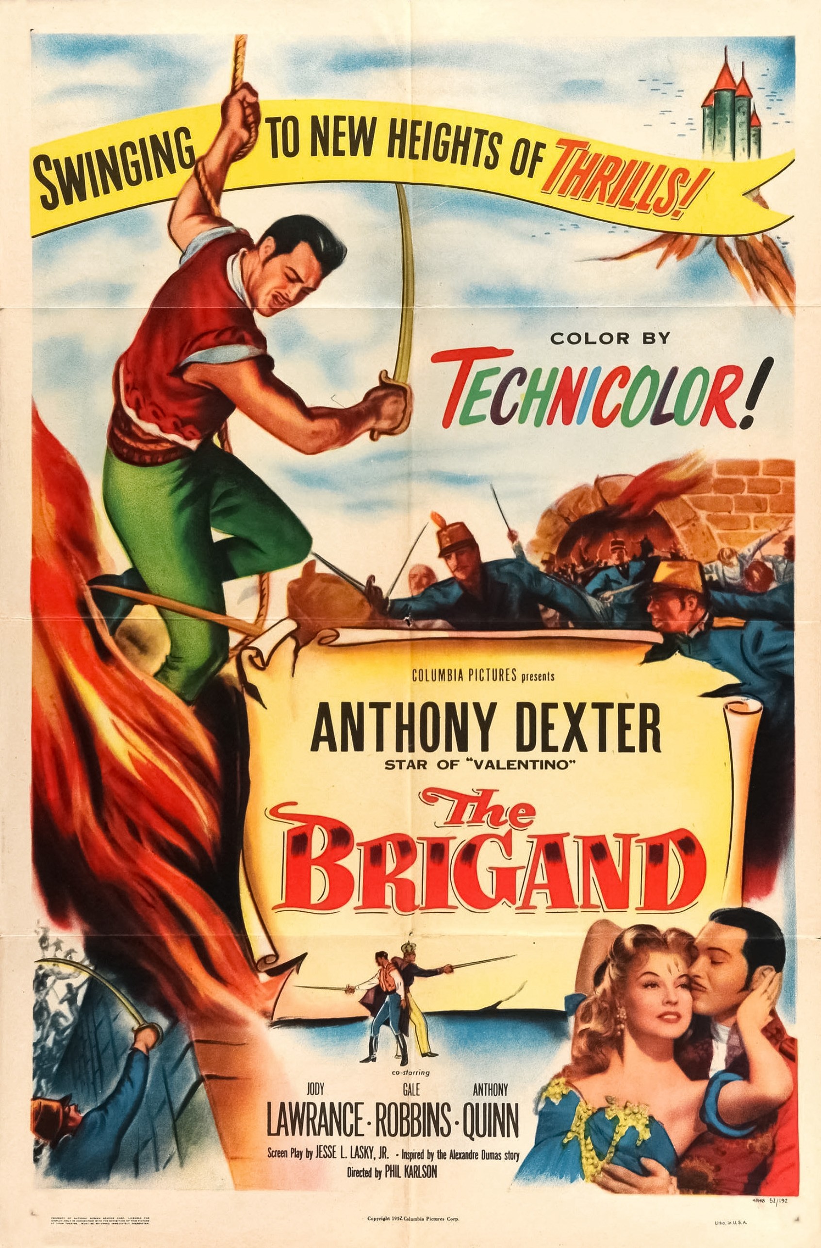 Разбойник / The Brigand (1952) отзывы. Рецензии. Новости кино. Актеры фильма Разбойник. Отзывы о фильме Разбойник