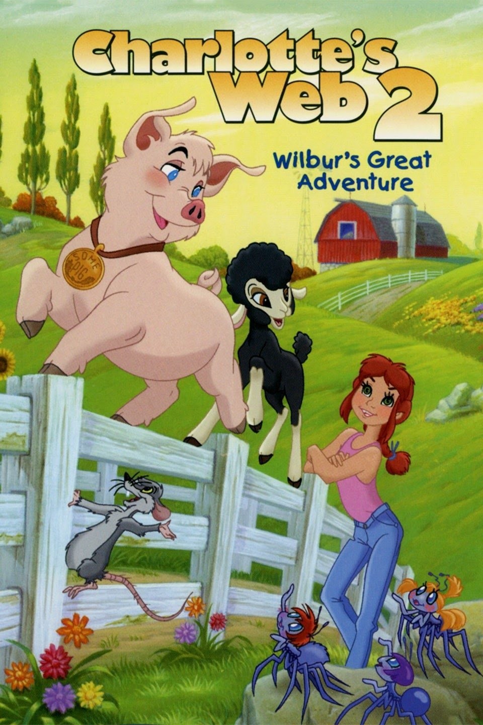 Паутина Шарлотты 2: Великое приключение Уилбура / Charlotte`s Web 2: Wilbur`s Great Adventure (2003) отзывы. Рецензии. Новости кино. Актеры фильма Паутина Шарлотты 2: Великое приключение Уилбура. Отзывы о фильме Паутина Шарлотты 2: Великое приключение Уилбура