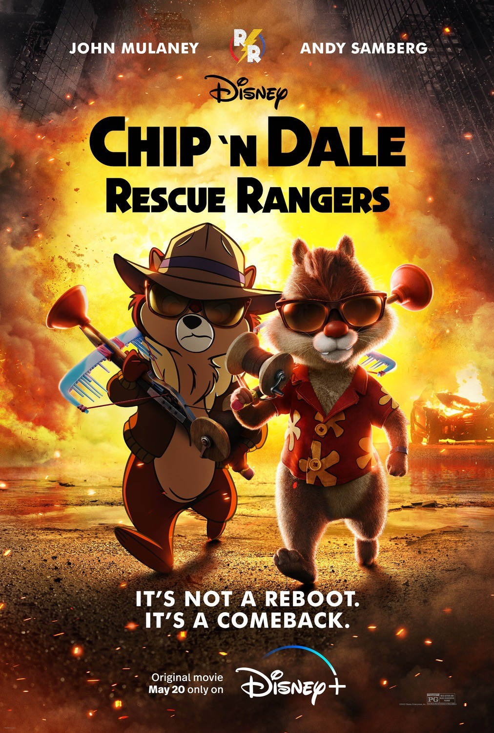 Чип и Дейл спешат на помощь / Chip `n` Dale: Rescue Rangers (2022) отзывы. Рецензии. Новости кино. Актеры фильма Чип и Дейл спешат на помощь. Отзывы о фильме Чип и Дейл спешат на помощь