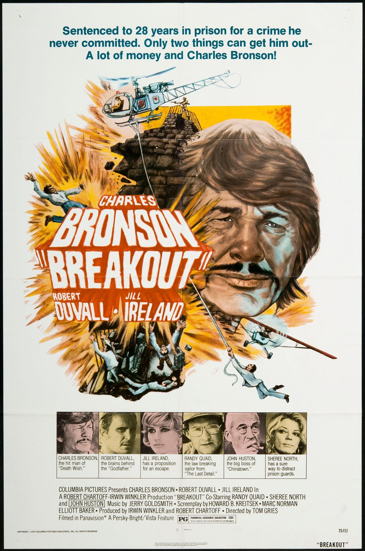 Побег / Breakout (1975) отзывы. Рецензии. Новости кино. Актеры фильма Побег. Отзывы о фильме Побег