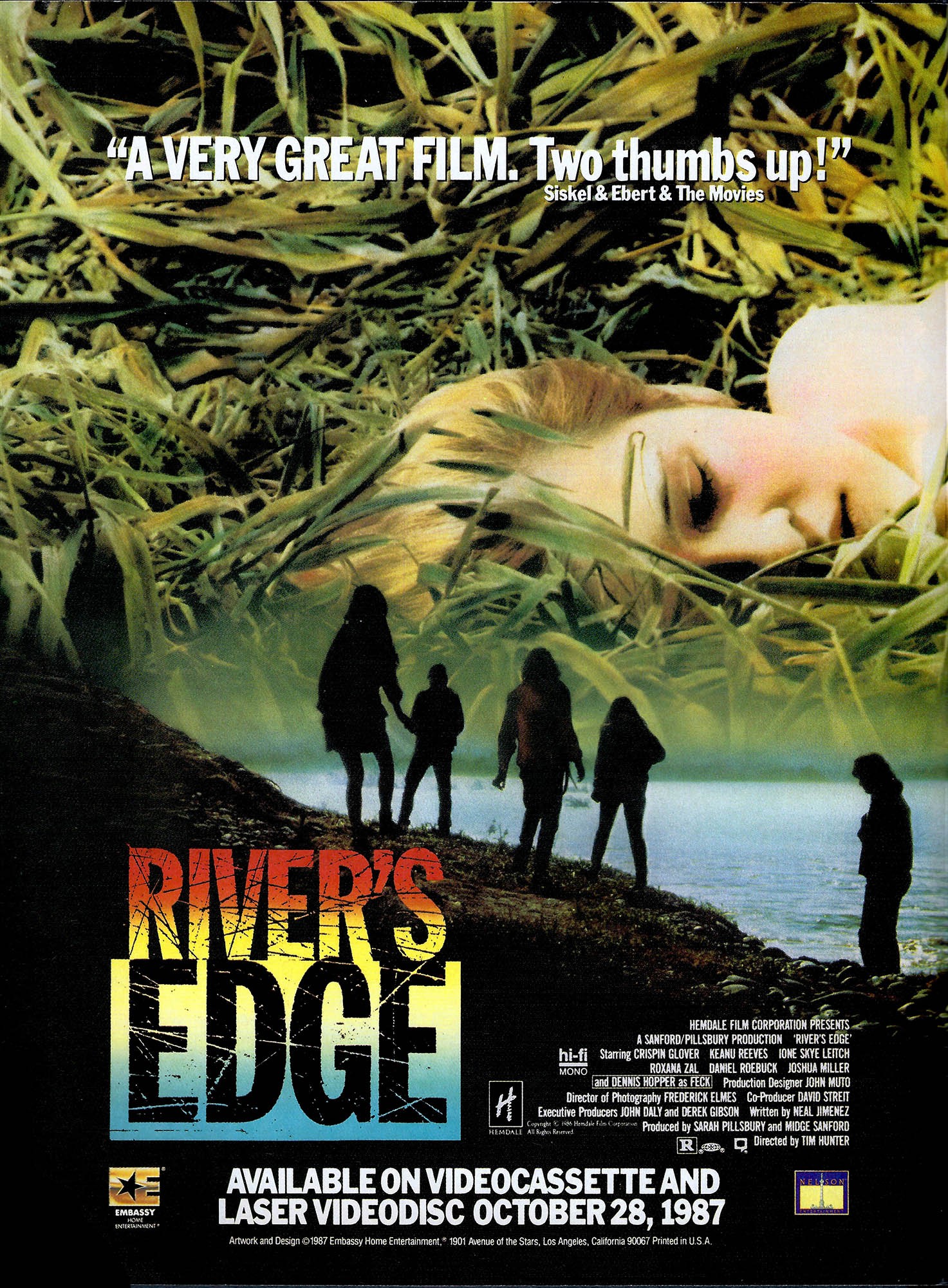 У реки / River`s Edge (1986) отзывы. Рецензии. Новости кино. Актеры фильма У реки. Отзывы о фильме У реки