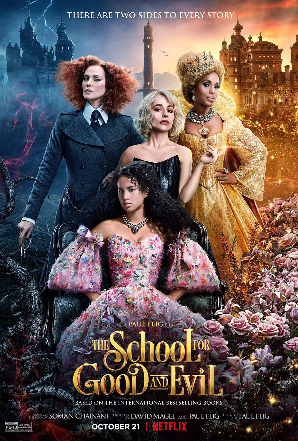 Школа добра и зла / The School for Good and Evil (2022) отзывы. Рецензии. Новости кино. Актеры фильма Школа добра и зла. Отзывы о фильме Школа добра и зла