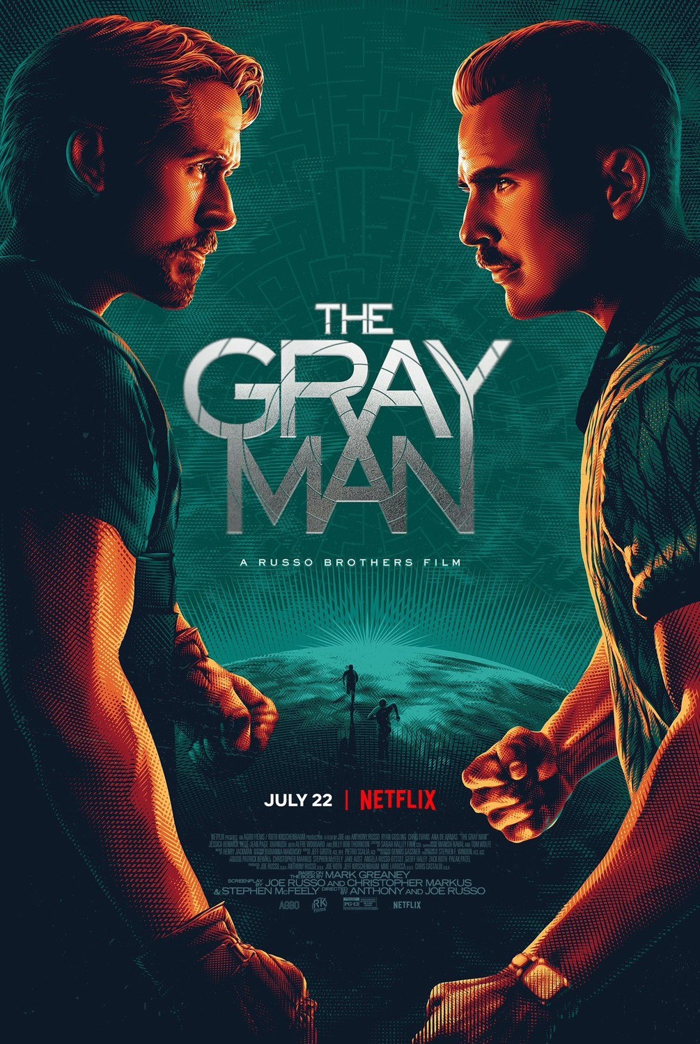 Серый человек / The Gray Man (2022) отзывы. Рецензии. Новости кино. Актеры фильма Серый человек. Отзывы о фильме Серый человек