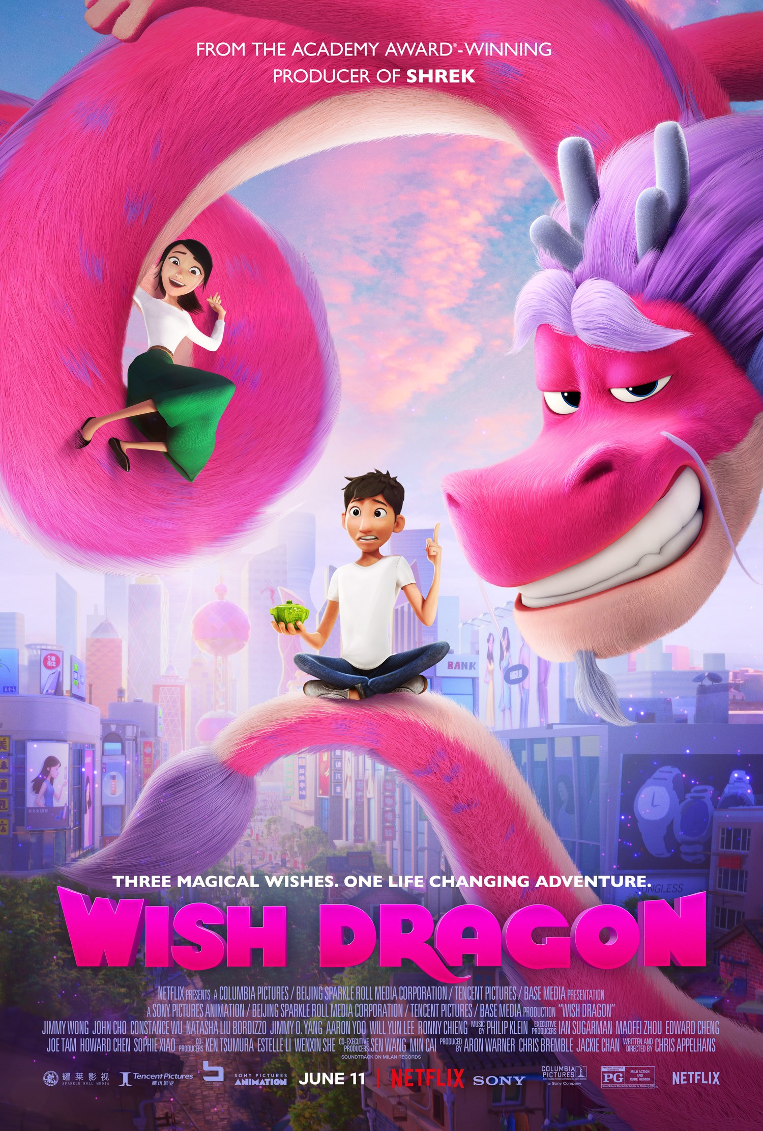 Волшебный дракон / Wish Dragon (2021) отзывы. Рецензии. Новости кино. Актеры фильма Волшебный дракон. Отзывы о фильме Волшебный дракон