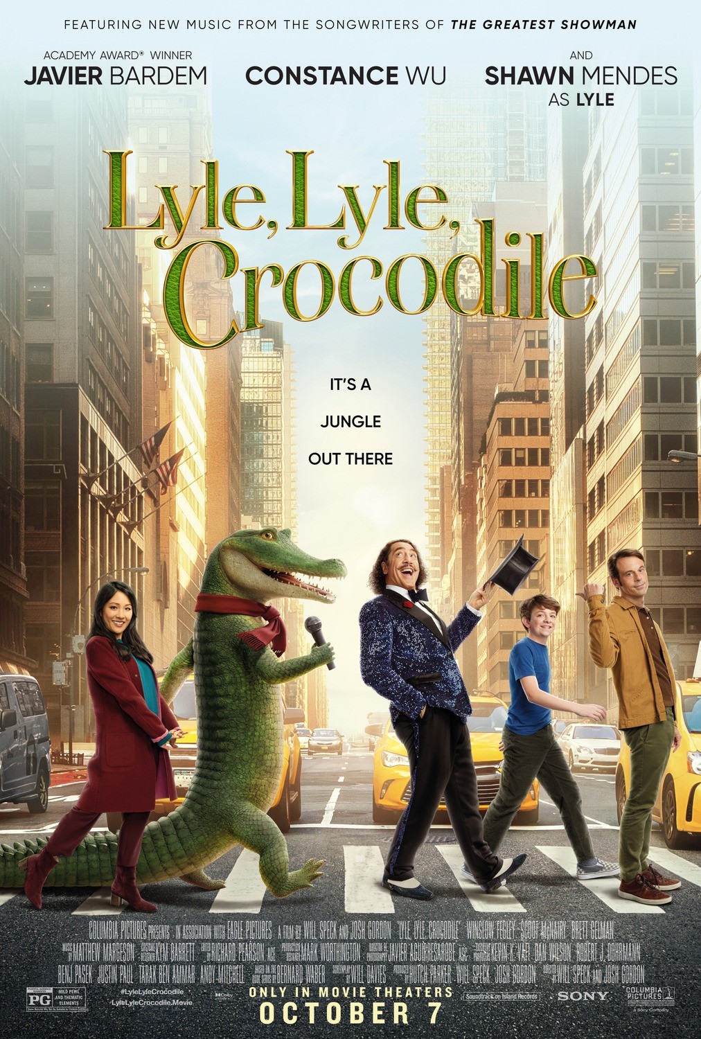 Мой домашний крокодил / Lyle, Lyle, Crocodile (2022) отзывы. Рецензии. Новости кино. Актеры фильма Мой домашний крокодил. Отзывы о фильме Мой домашний крокодил
