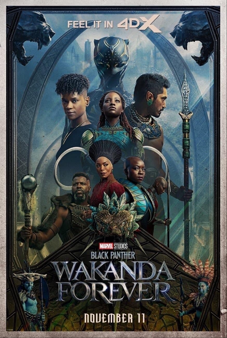 Черная Пантера 2: Ваканда навеки / Black Panther 2: Wakanda Forever (2022) отзывы. Рецензии. Новости кино. Актеры фильма Черная Пантера 2: Ваканда навеки. Отзывы о фильме Черная Пантера 2: Ваканда навеки