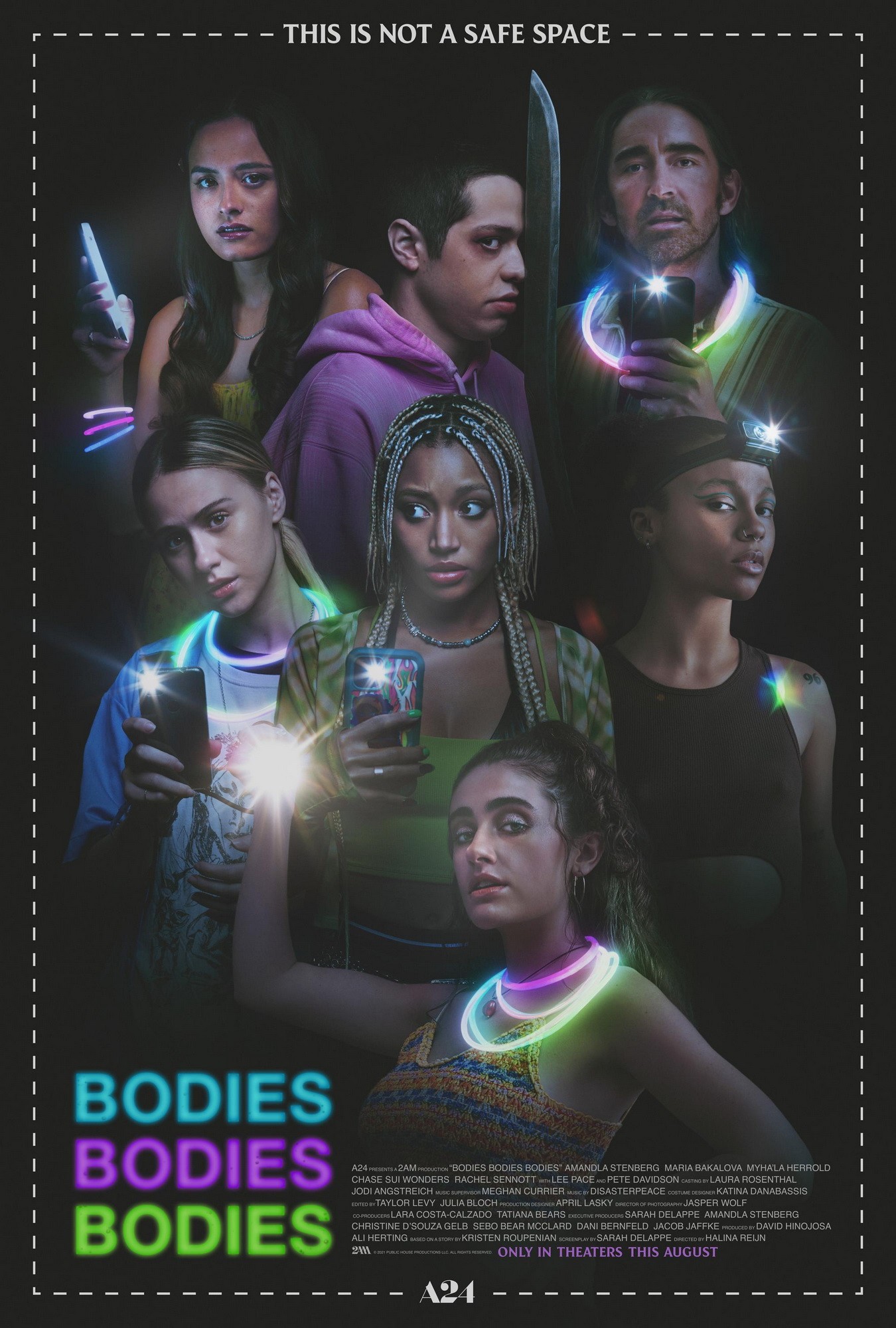 Тела, тела, тела / Bodies Bodies Bodies (2022) отзывы. Рецензии. Новости кино. Актеры фильма Тела, тела, тела. Отзывы о фильме Тела, тела, тела