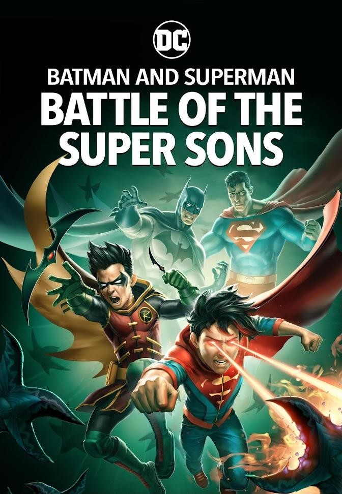 Бэтмен и Супермен: битва Суперсыновей: постер N206655
