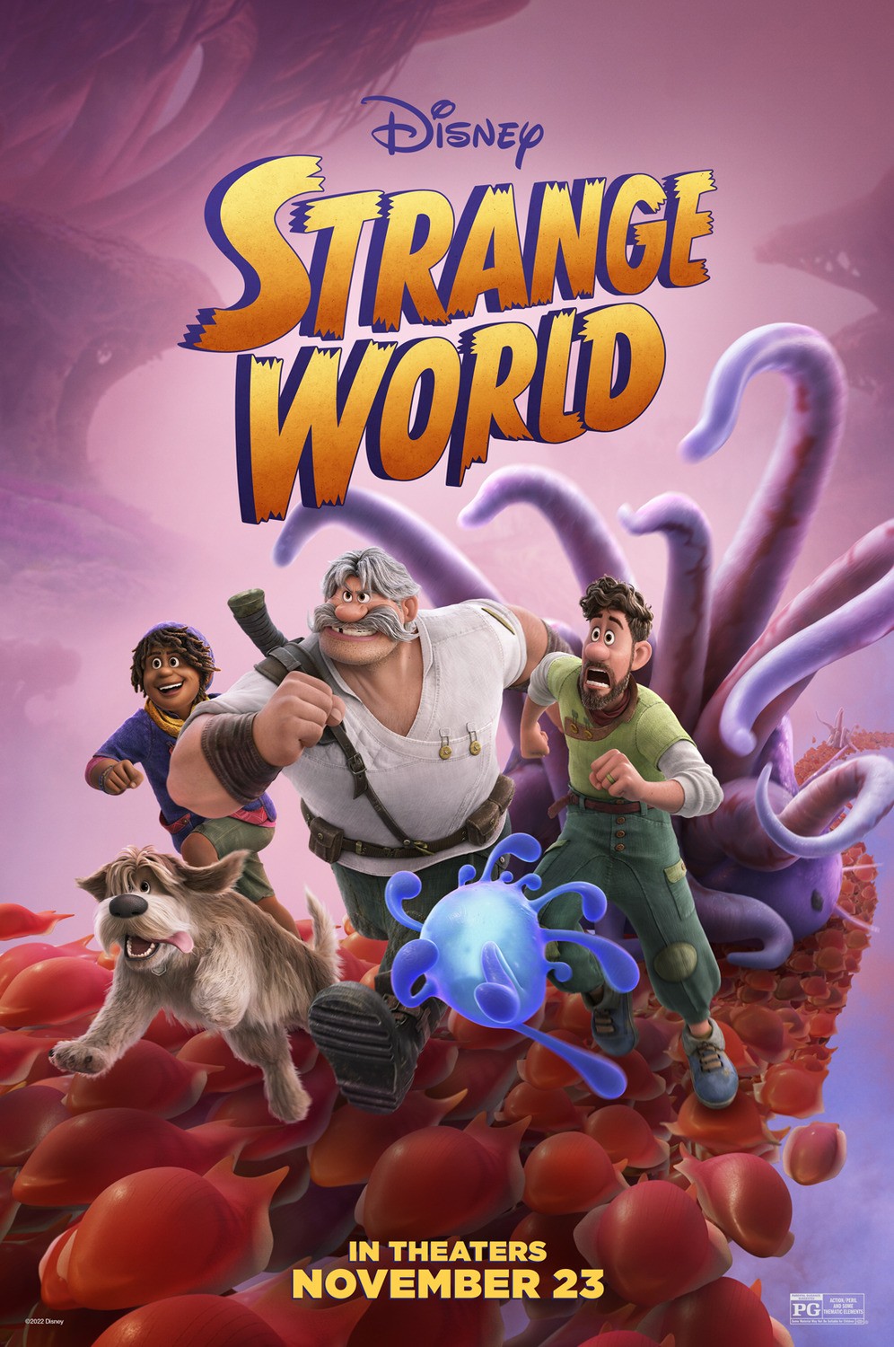 Странный мир / Strange World (2022) отзывы. Рецензии. Новости кино. Актеры фильма Странный мир. Отзывы о фильме Странный мир