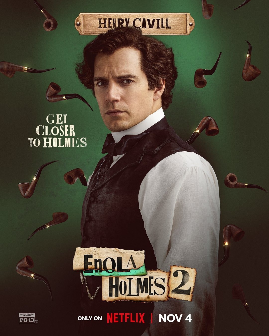 Энола Холмс 2: постер N207281