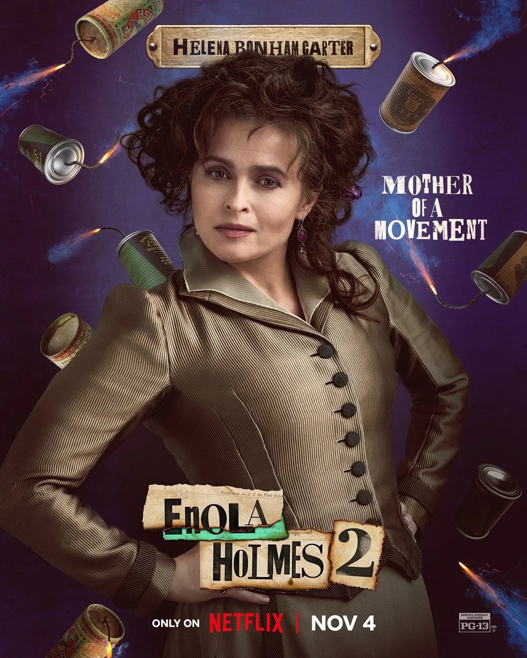 Энола Холмс 2: постер N207282