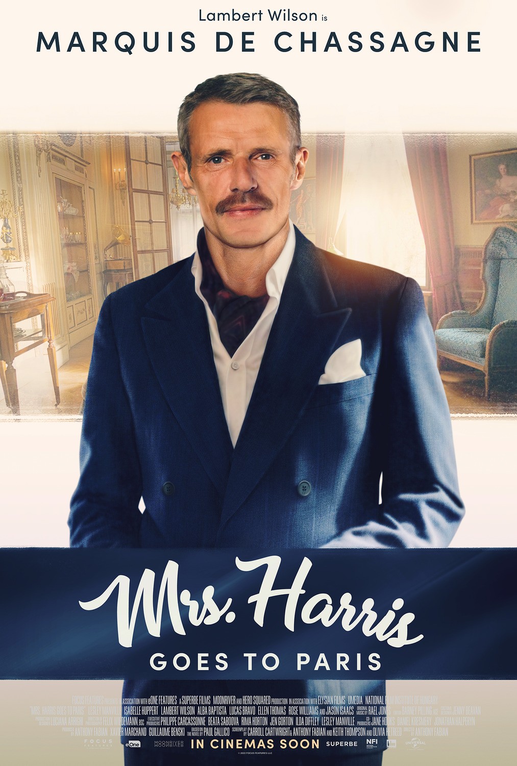 Миссис Харрис едет в Париж: постер N207442