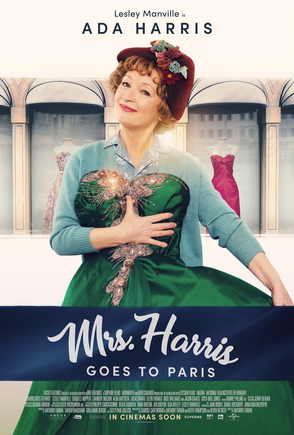 Миссис Харрис едет в Париж: постер N207443