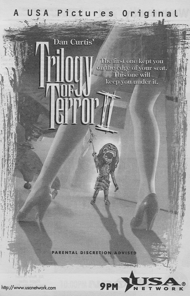 Трилогия ужаса 2 / Trilogy of Terror II (1996) отзывы. Рецензии. Новости кино. Актеры фильма Трилогия ужаса 2. Отзывы о фильме Трилогия ужаса 2