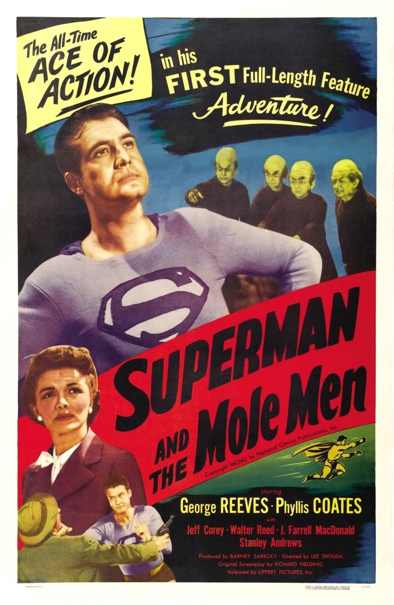 Супермен и люди-кроты / Superman and the Mole-Men (1951) отзывы. Рецензии. Новости кино. Актеры фильма Супермен и люди-кроты. Отзывы о фильме Супермен и люди-кроты