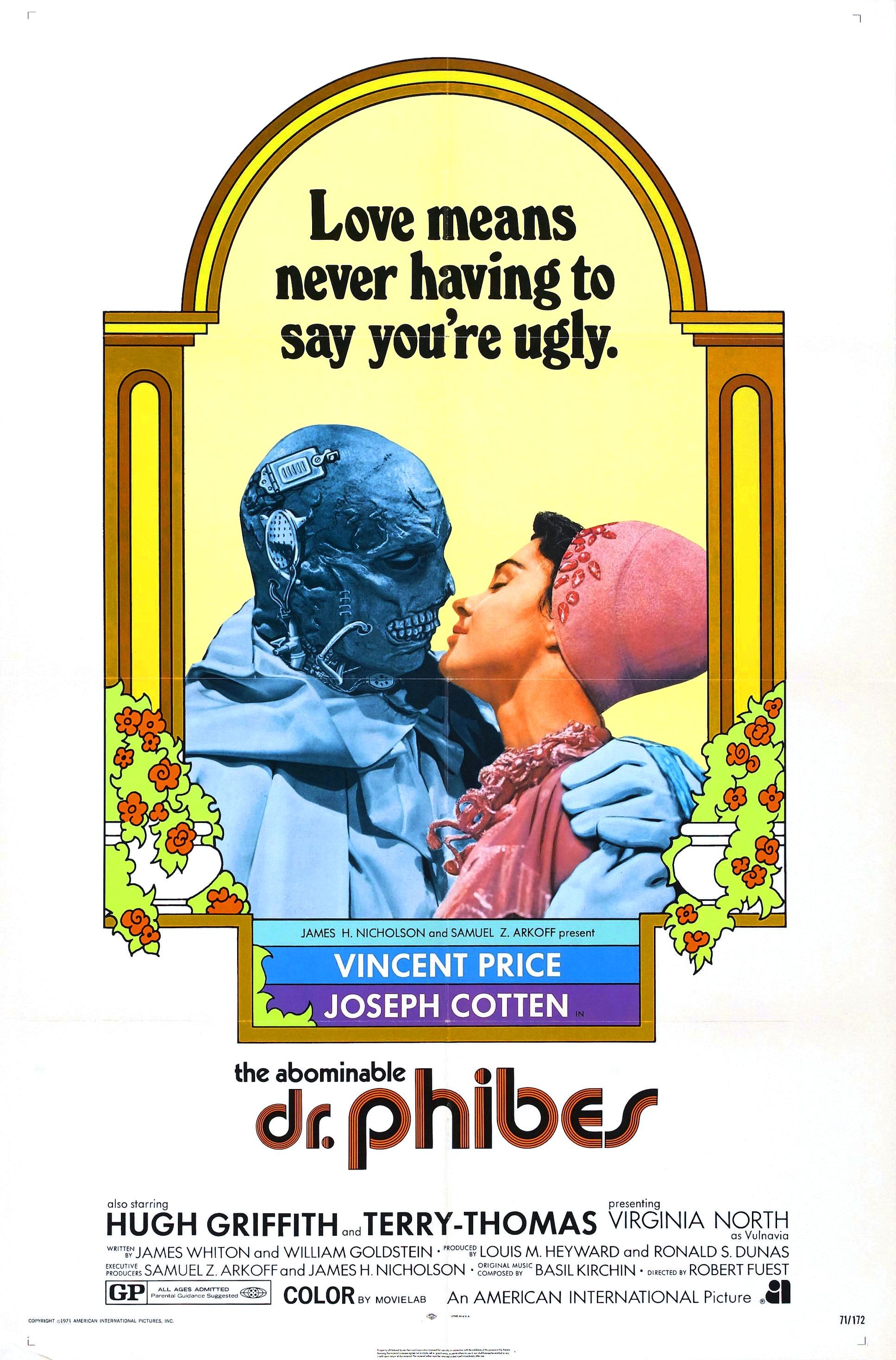 Ужасный доктор Файбс / The Abominable Dr. Phibes (1971) отзывы. Рецензии. Новости кино. Актеры фильма Ужасный доктор Файбс. Отзывы о фильме Ужасный доктор Файбс