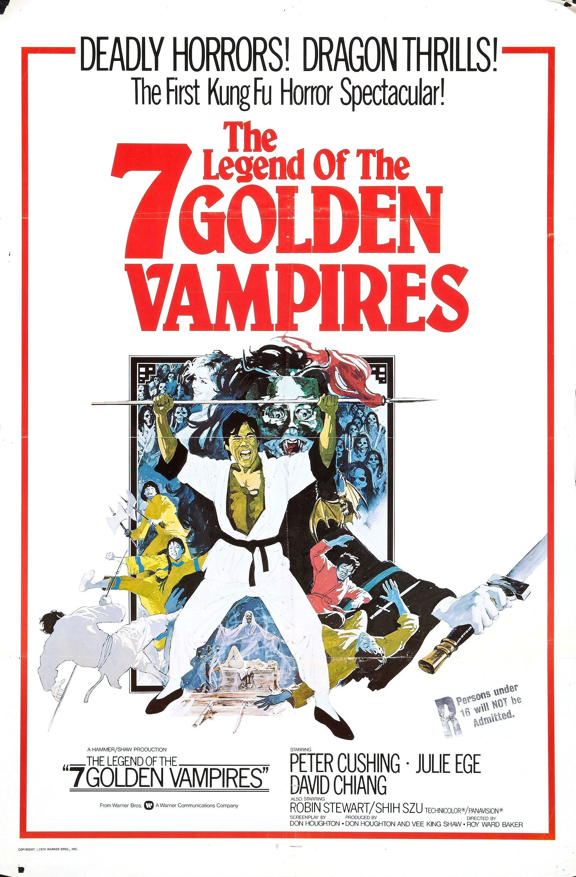 Легенда о Семи Золотых вампирах: постер N210880