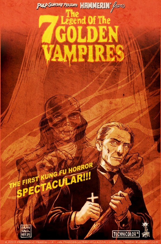 Легенда о Семи Золотых вампирах: постер N210881