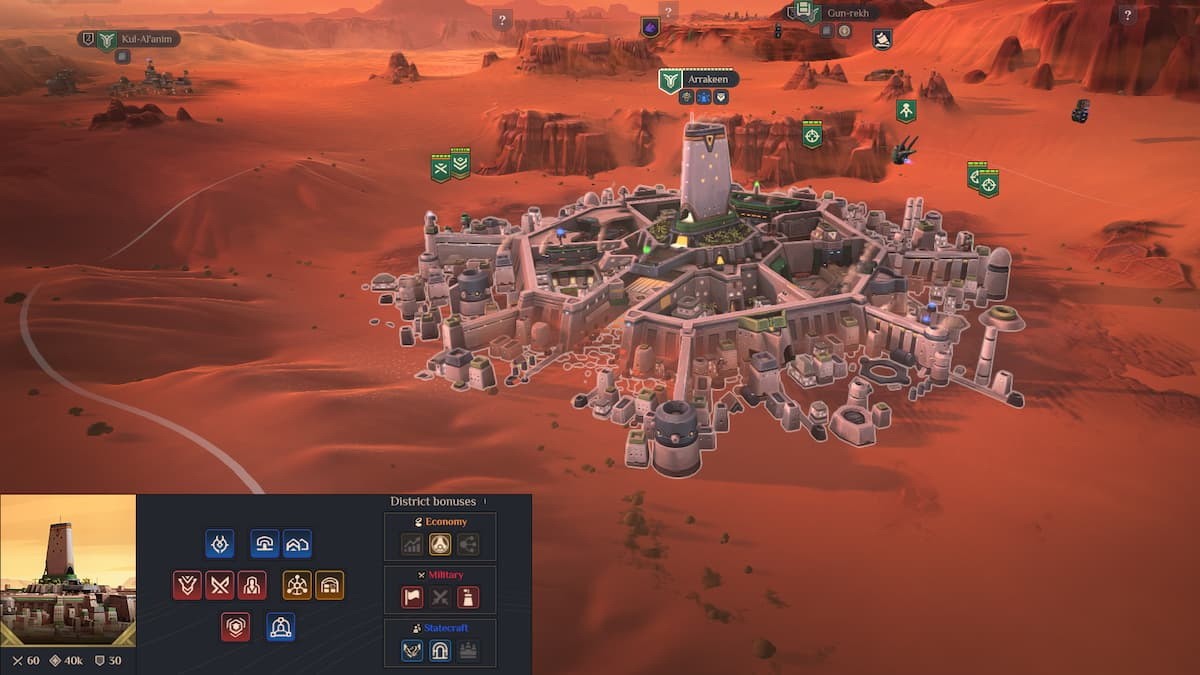 Игра Dune: Spice Wars (2023). Скриншот N201410