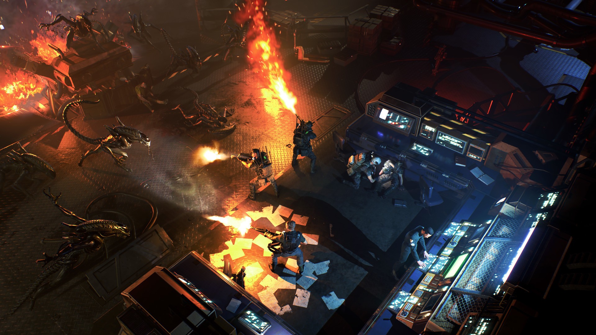 Игра Aliens: Dark Descent (2023). Скриншот N201415