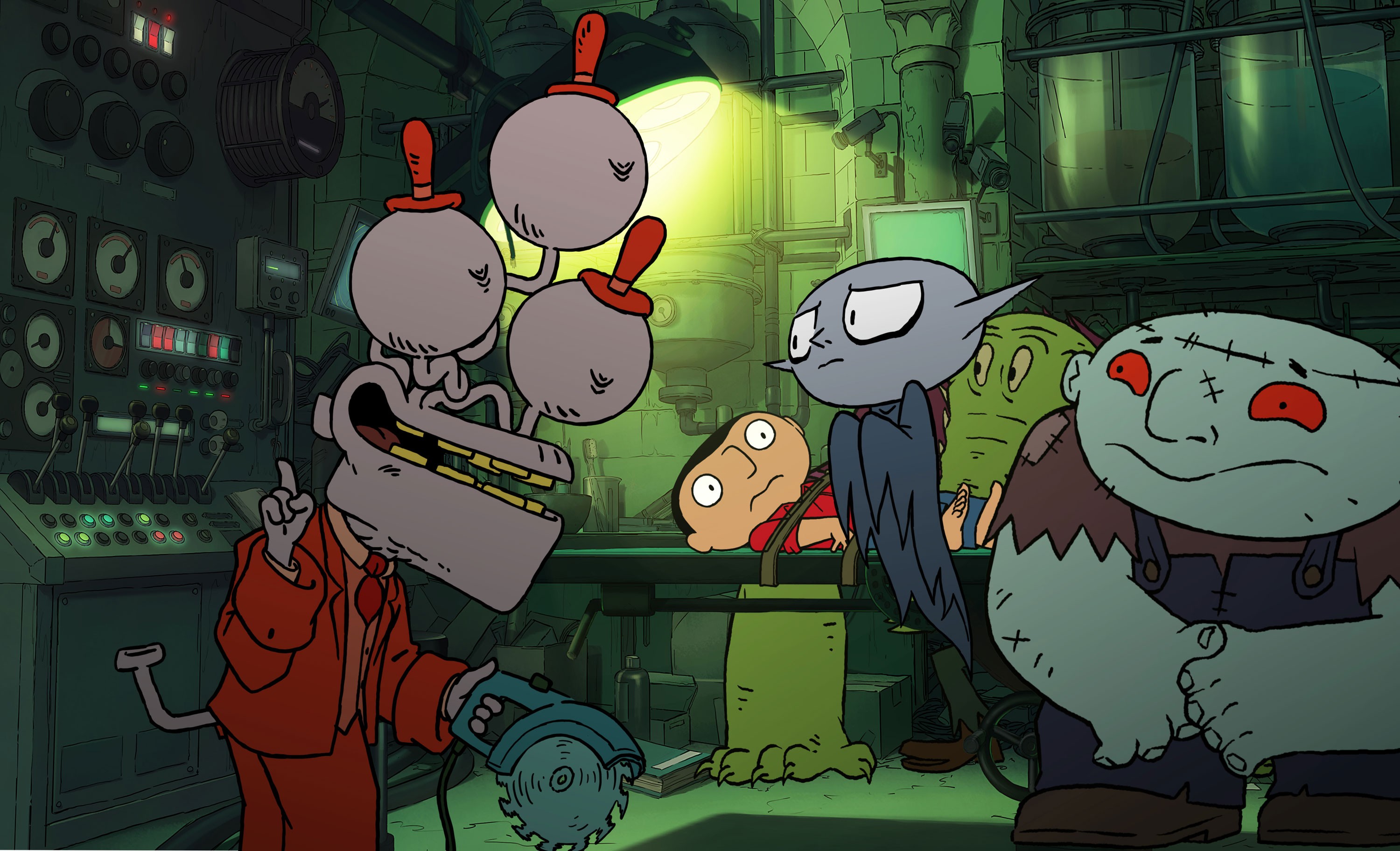 Фильм Семейка монстров (2020). Кадр N202634
