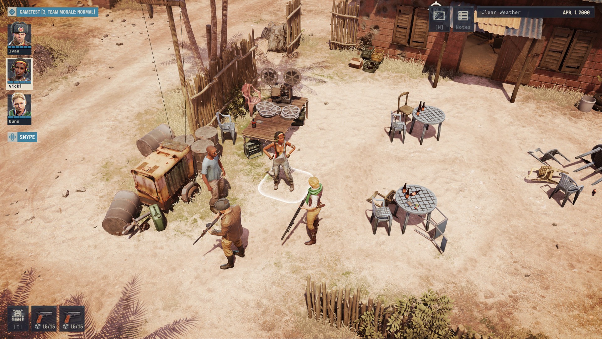 Игра Jagged Alliance 3 (2023). Скриншот N203516