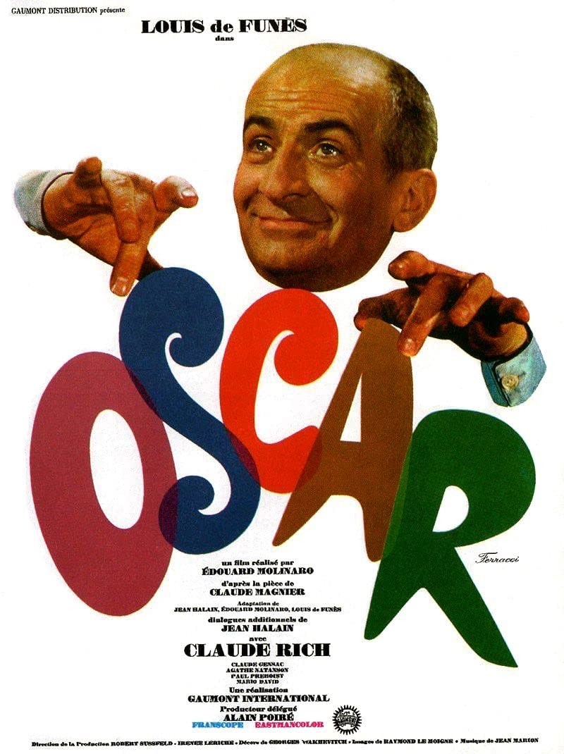 Оскар / Oscar (1967) отзывы. Рецензии. Новости кино. Актеры фильма Оскар. Отзывы о фильме Оскар