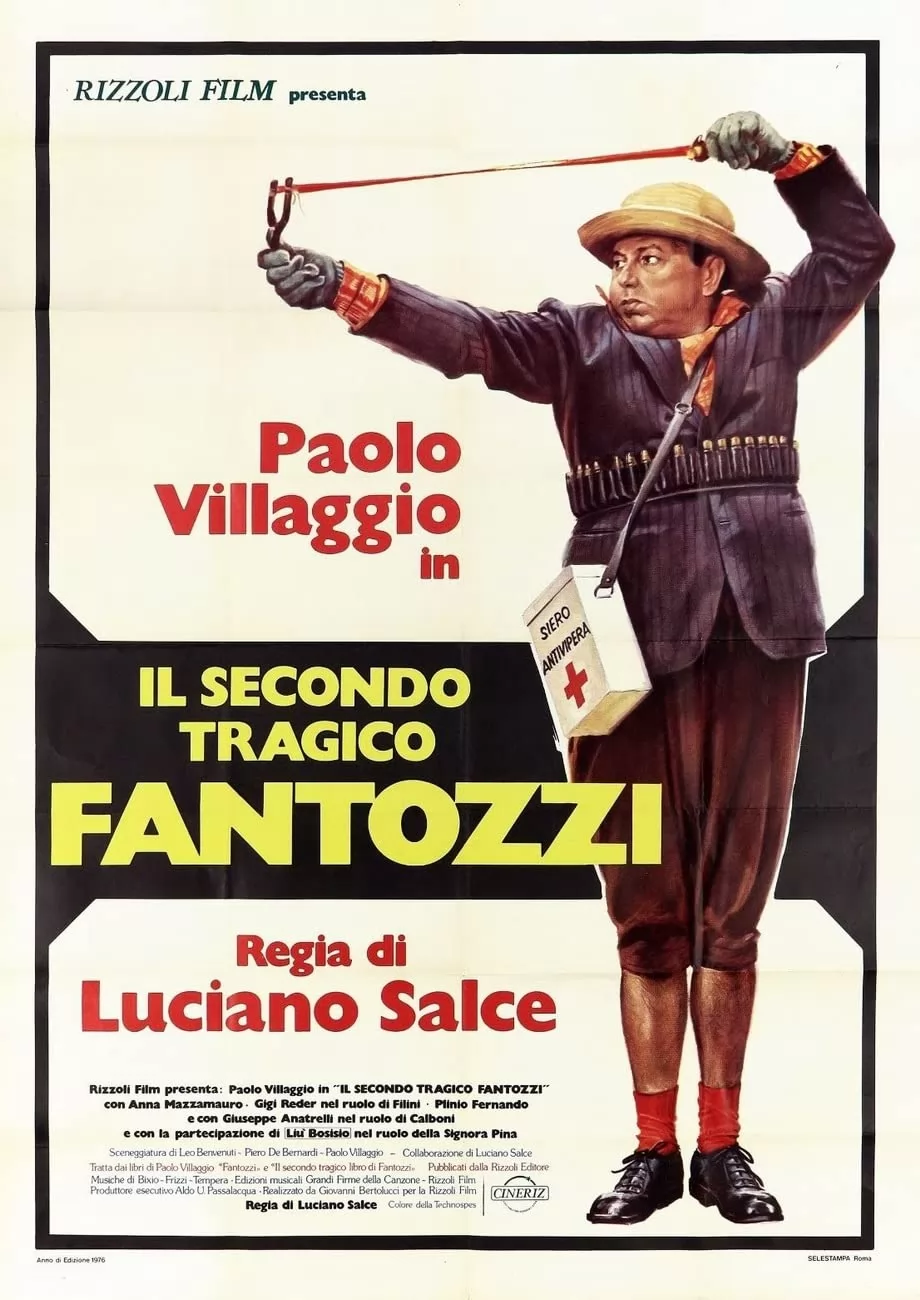 Второй трагический Фантоцци / Il secondo tragico Fantozzi (1976) отзывы. Рецензии. Новости кино. Актеры фильма Второй трагический Фантоцци. Отзывы о фильме Второй трагический Фантоцци
