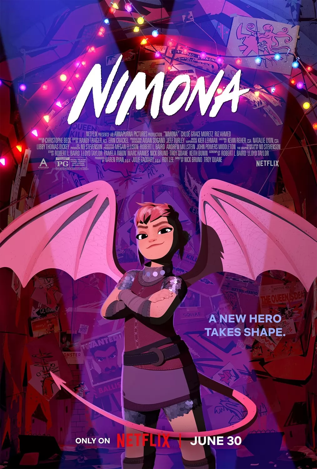 Нимона / Nimona (2023) отзывы. Рецензии. Новости кино. Актеры фильма Нимона. Отзывы о фильме Нимона