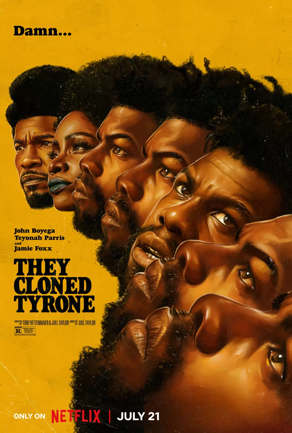 Они клонировали Тайрона / They Cloned Tyrone (2023) отзывы. Рецензии. Новости кино. Актеры фильма Они клонировали Тайрона. Отзывы о фильме Они клонировали Тайрона