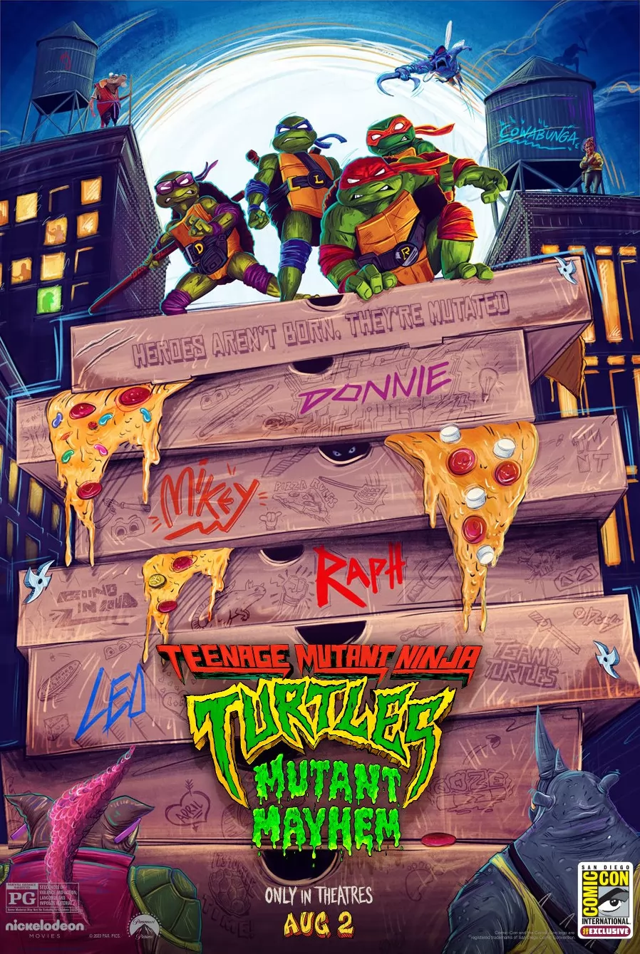 Черепашки-ниндзя. Погром мутантов / Teenage Mutant Ninja Turtles: Mutant Mayhem (2023) отзывы. Рецензии. Новости кино. Актеры фильма Черепашки-ниндзя. Погром мутантов. Отзывы о фильме Черепашки-ниндзя. Погром мутантов