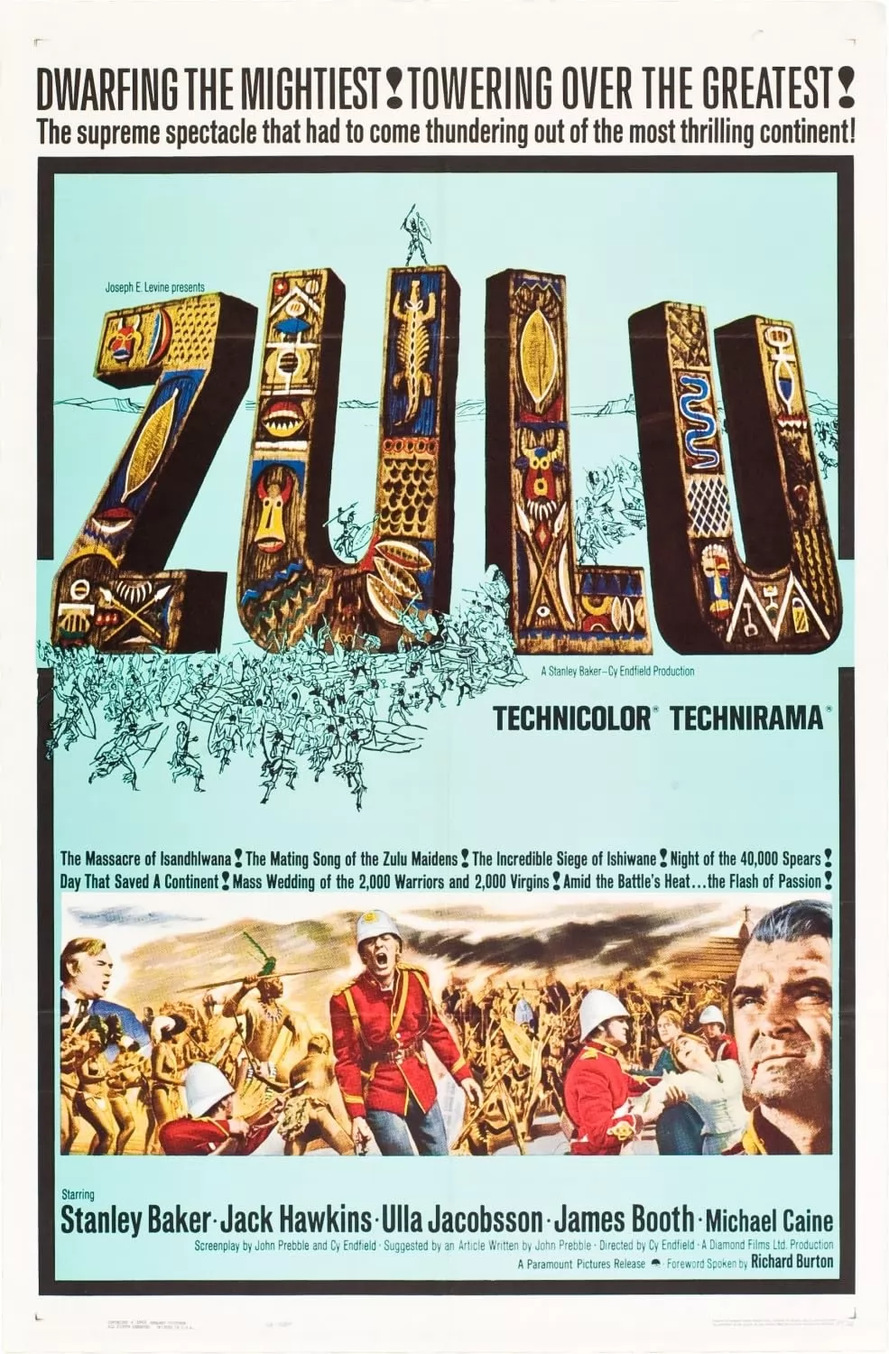 Зулусы / Zulu (1964) отзывы. Рецензии. Новости кино. Актеры фильма Зулусы. Отзывы о фильме Зулусы